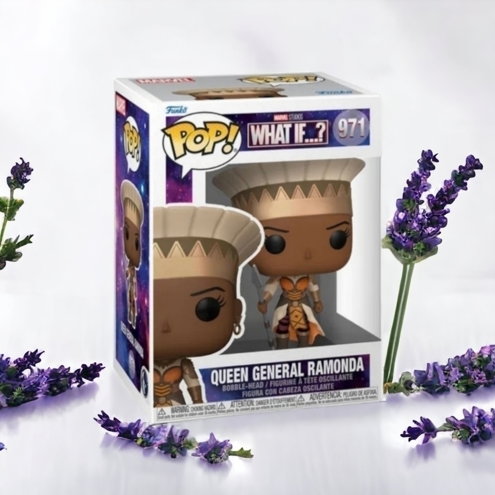 NWT #971 "What If...?" Queen General Ramonda Funko Pop Figurine Bobble-Head